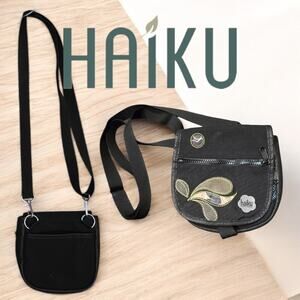 Haiku by Sharon Eisenhauer Paisley Crossbody Purse Messenger Shoulder Bag Vegan
